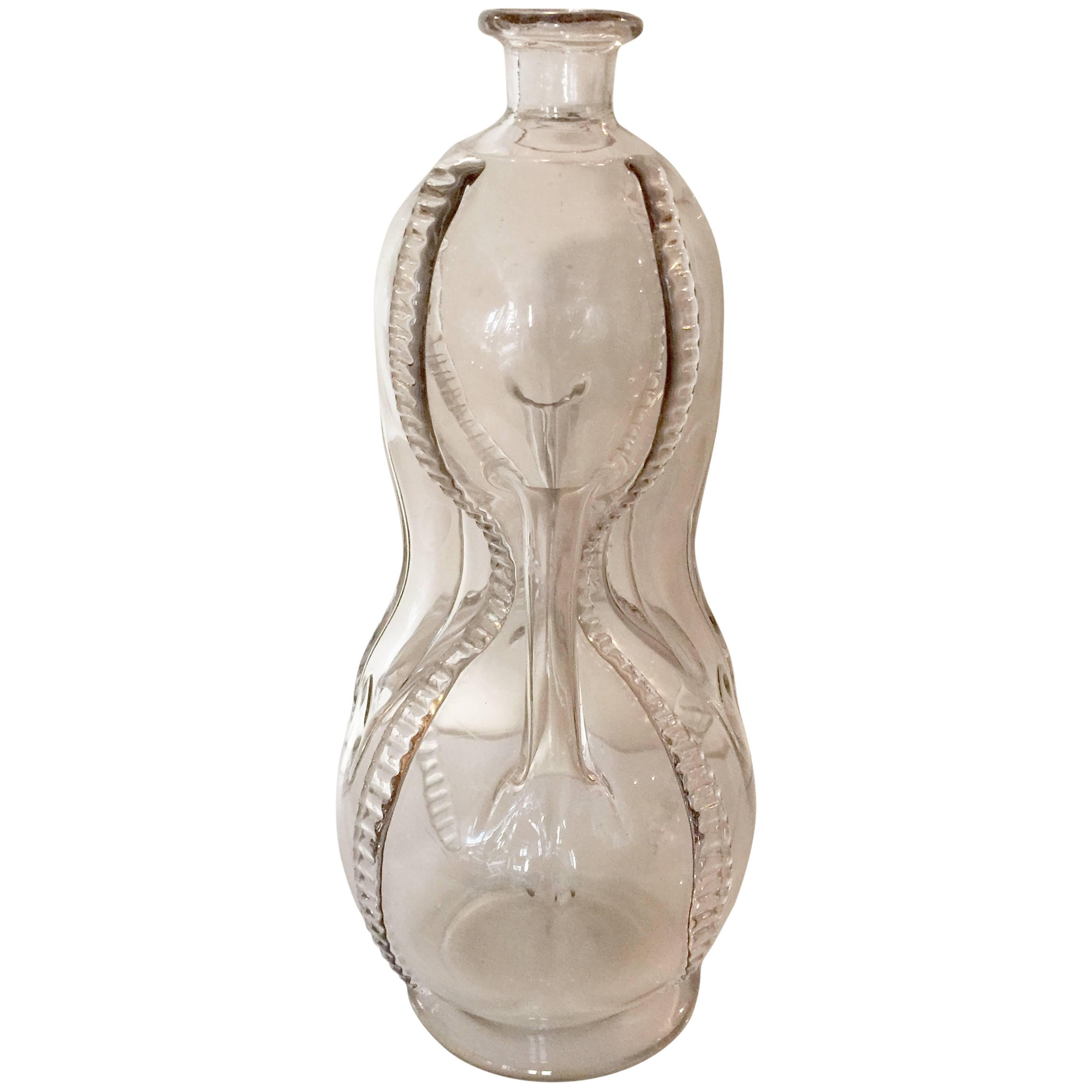 Swedish Glass Decanter, Mid-19th Century