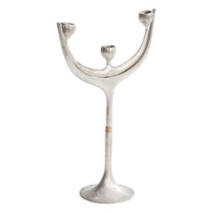 Rolf Swedberg, Chandelier, étain, cordon, Suède, 1970