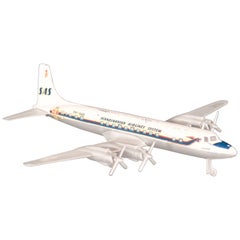 Vintage Douglas DC 7 C Airplane Model