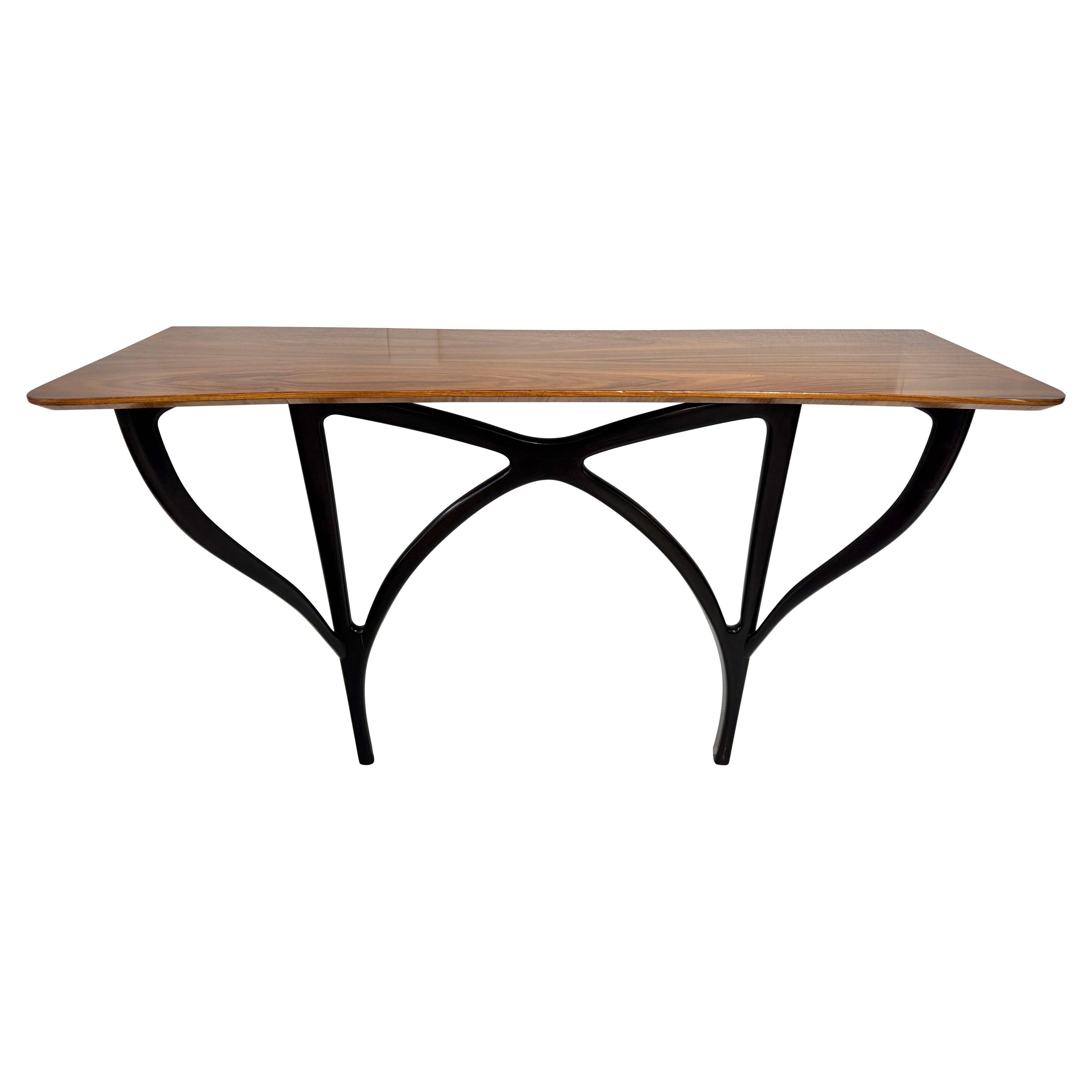 Ico Parisi pour Spactaco Brugnoli, Console murale italienne, vers 1950 en vente