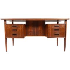 Danish Modern Brazilian Rosewood Desk