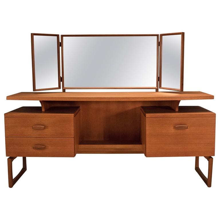MidCentury Teak G Plan Vanity at 1stDibs