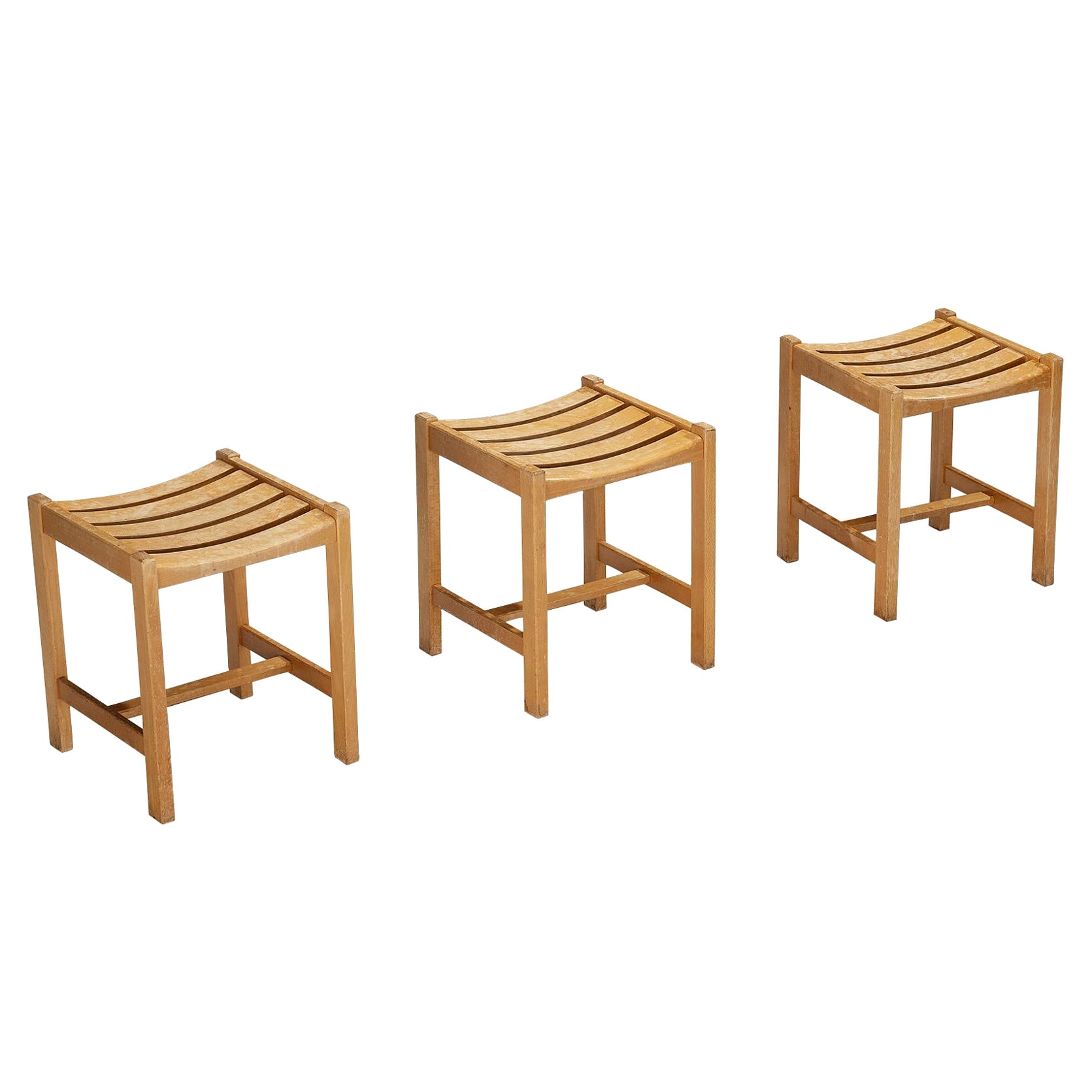 Taburetes de Madera Rubia en venta