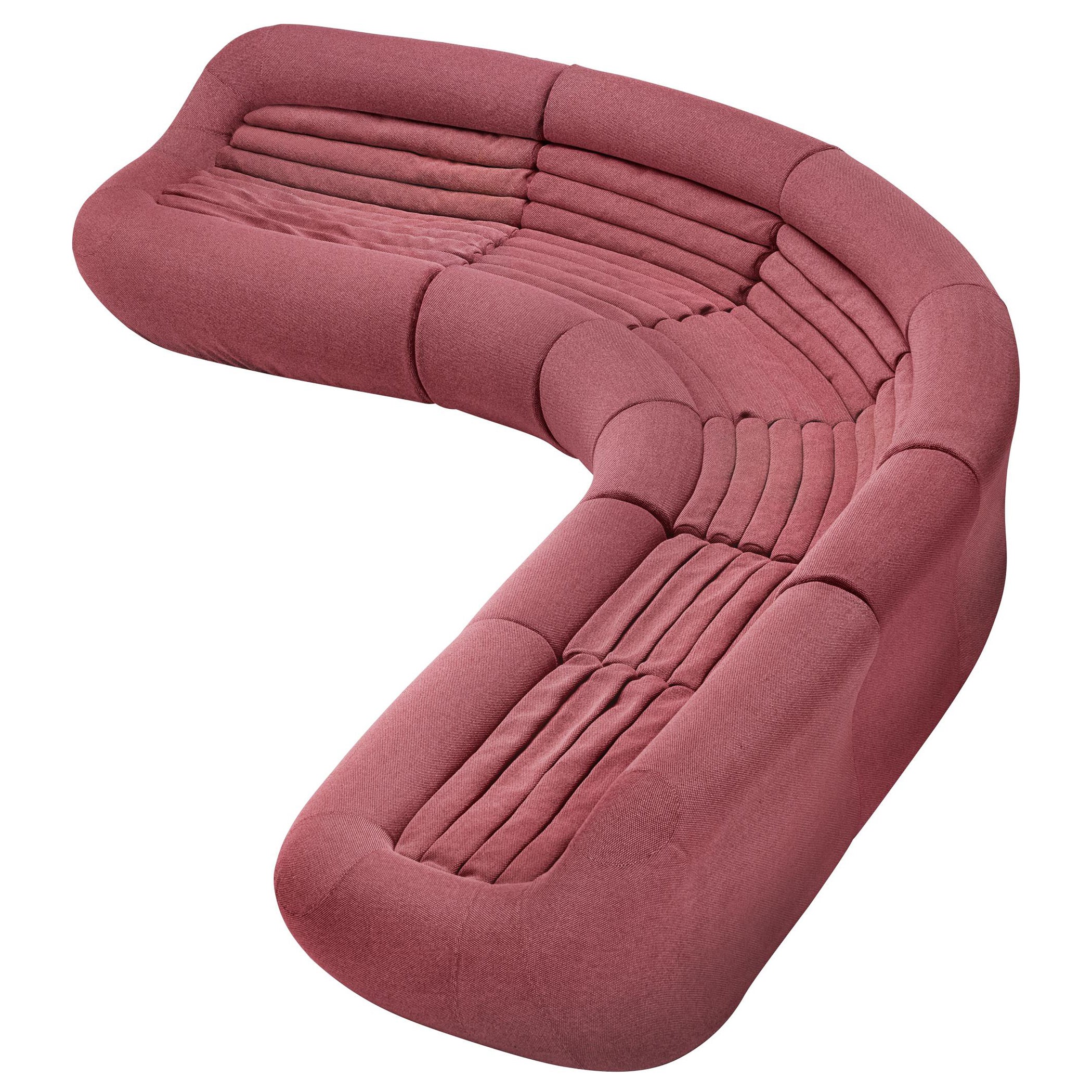 De Pas, D'Urbino & Lomazzi for BBB Italia Large 'Carrera' Modular Sofa For Sale