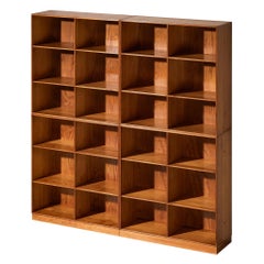 Mogens Koch for Rud Radmussen Modular Bookcase in Pine