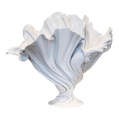 Flora Vase White Gloss