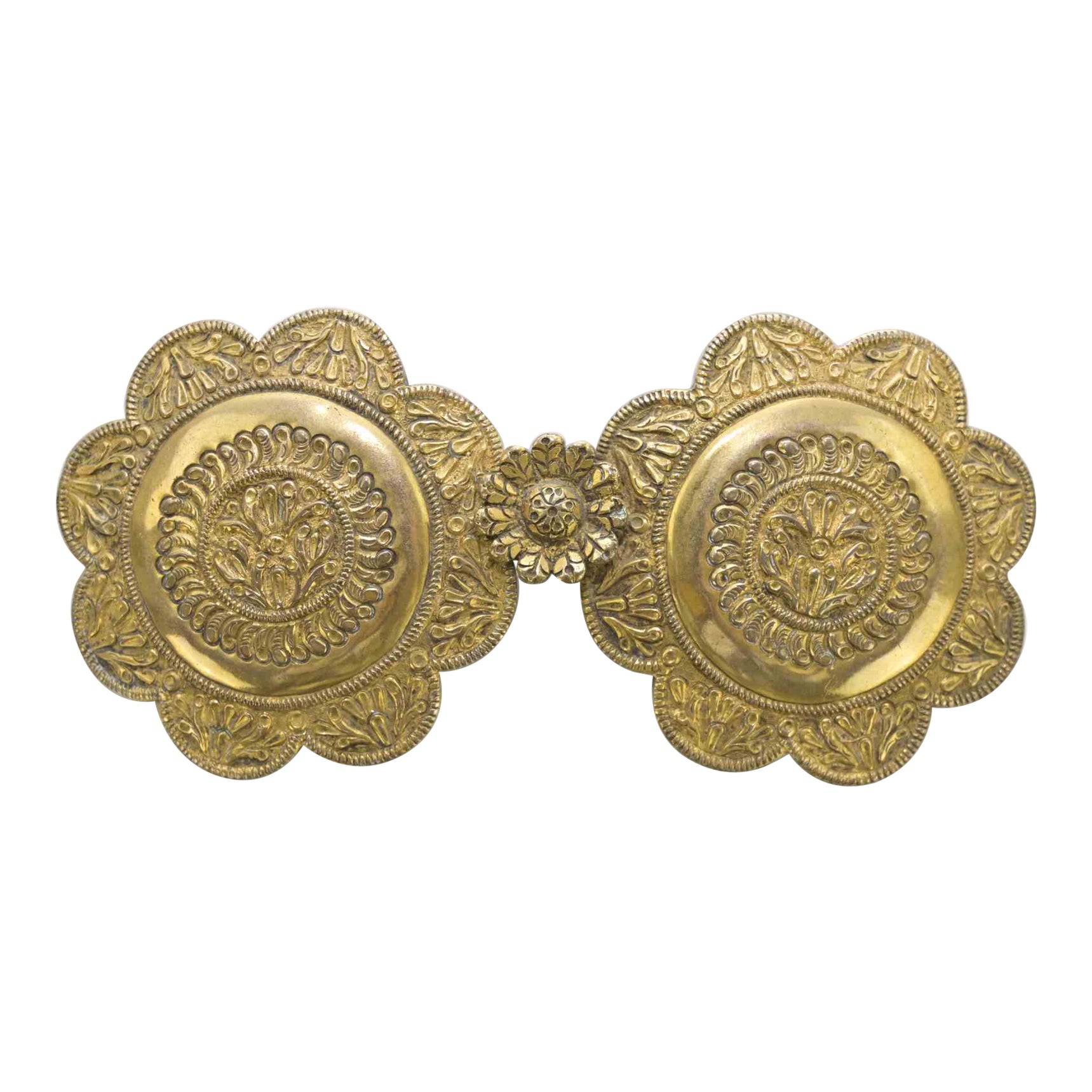 Ancienne boucle de ceinture bulgare, XIXe siècle