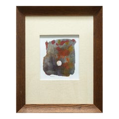 Paul VerBurg You Be You Signiert Zeitgenössische Feder und Tinte über Acryl Monoprint