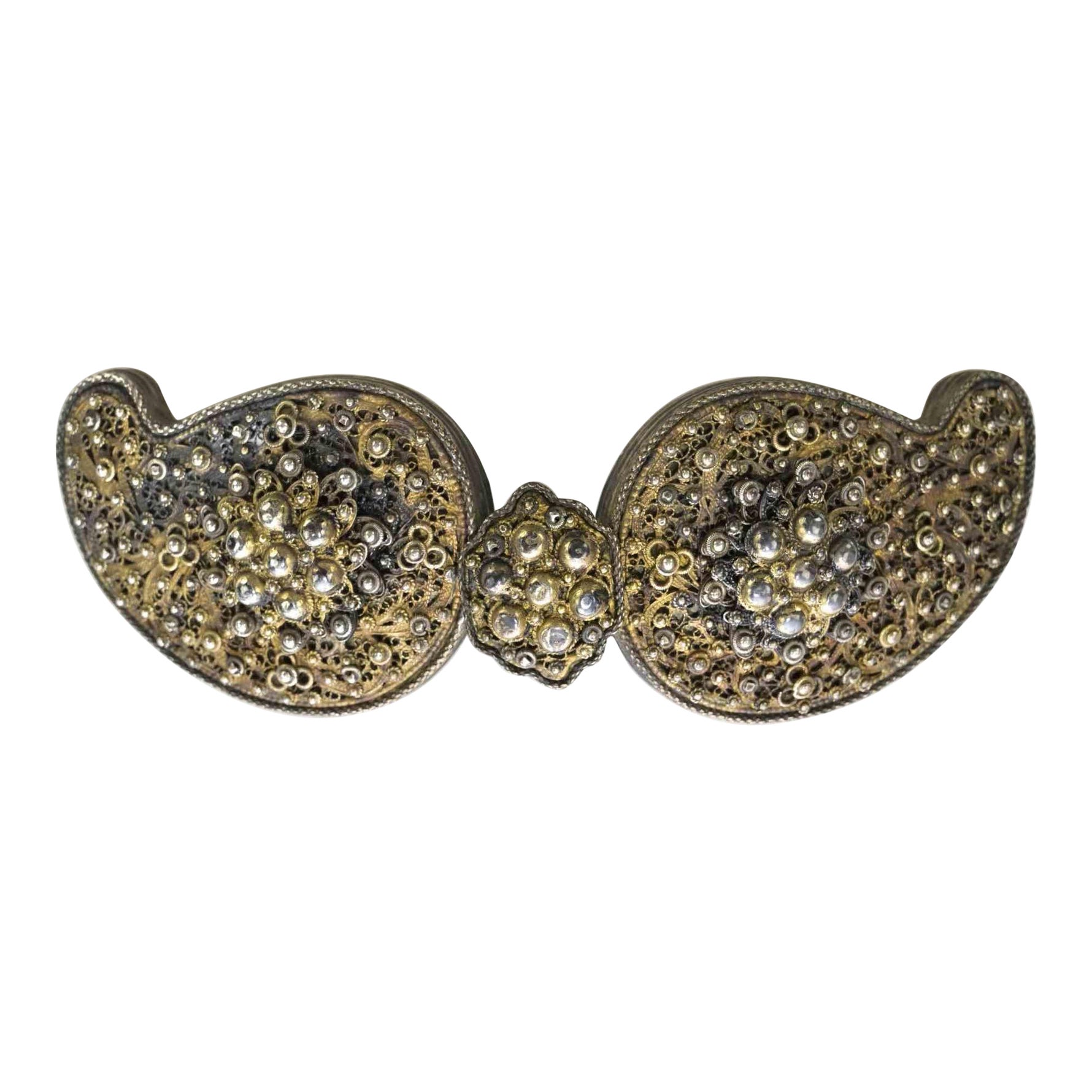 Fermoir de ceinture ancien, 19e siècle