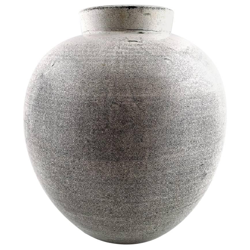 Large Kähler, HAK, Glazed Earthenware Vase, 1930s