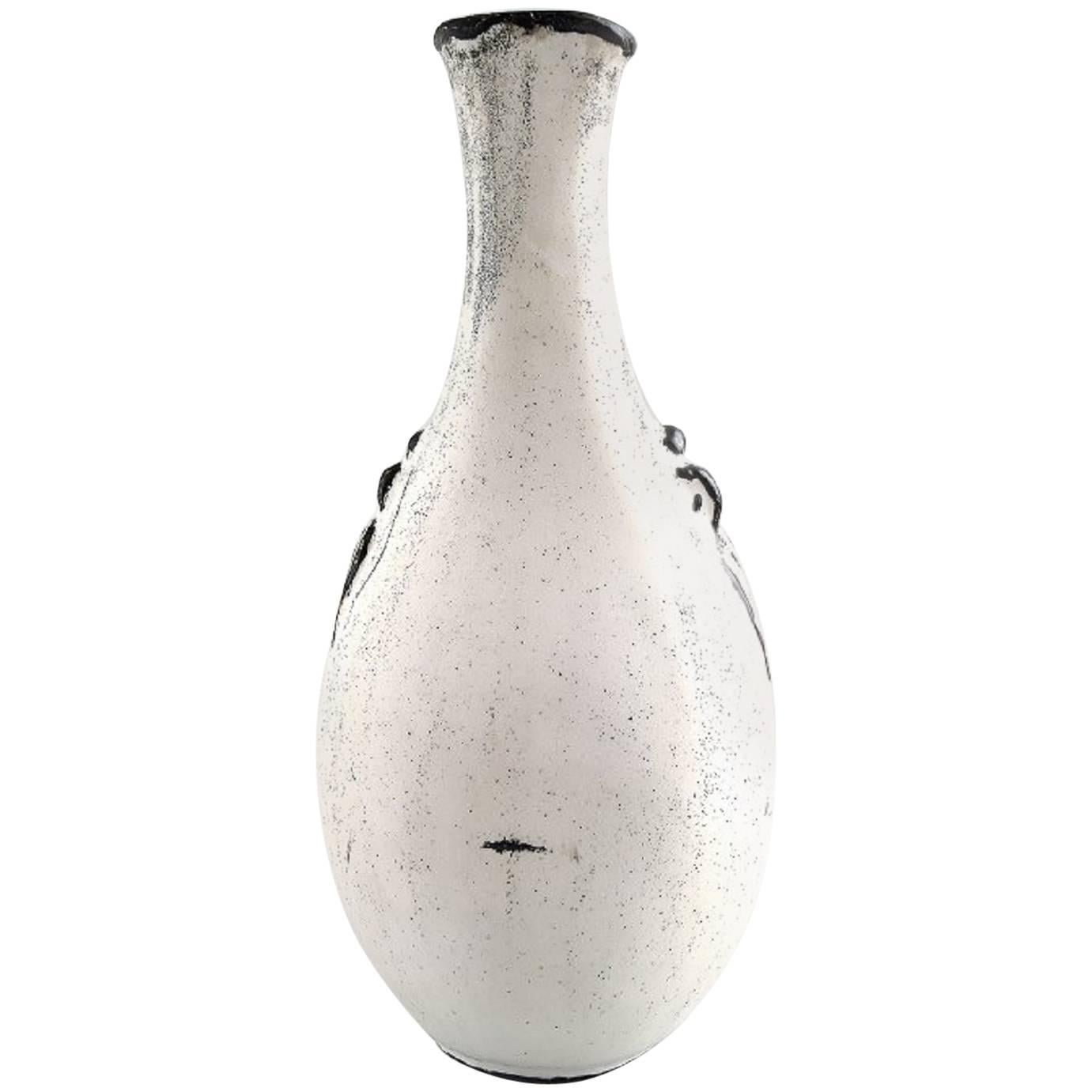 Svend Hammershøi for Kähler, Denmark, Glazed Vase, 1930s