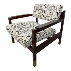Mid-Century Modern Rosewood Arm Chair