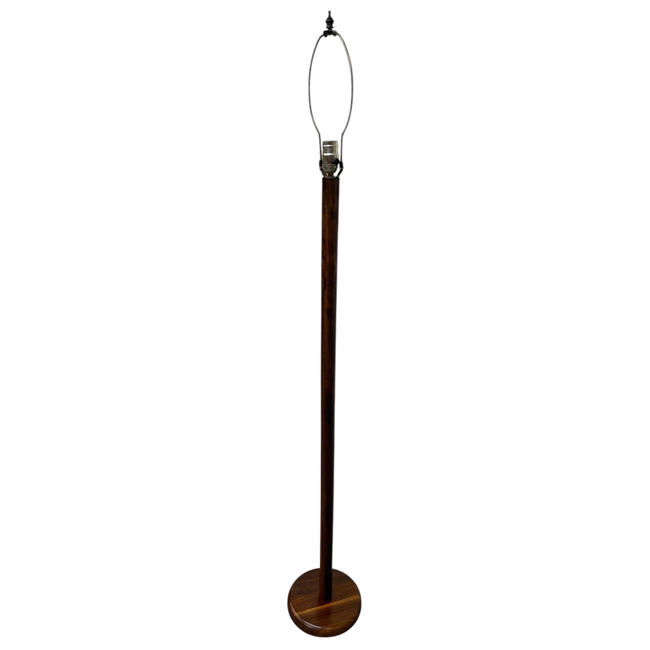 Mid-Century Danish Modern Teak Floor Lamp For Sale