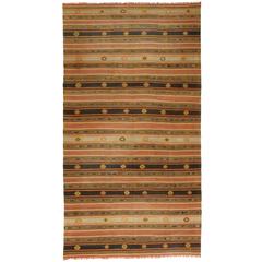 Vintage Turkish Handwoven Kilim 7
