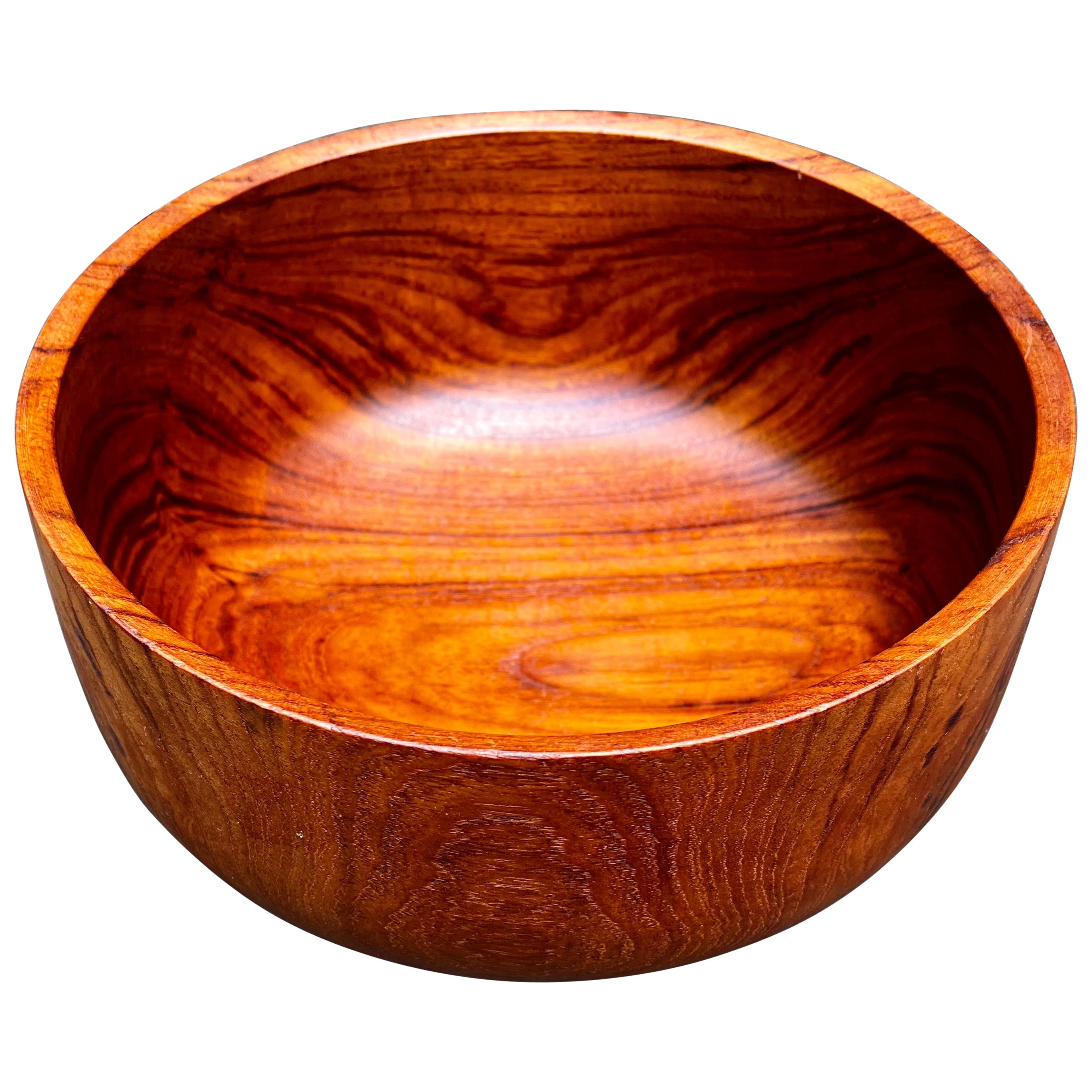 Grande ciotola Bangkok in teak di Laurids Lonborg, Danimarca, 1960 ca. in vendita