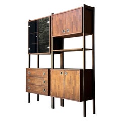 Mid-Century Free Standing Wall Unit by Ello