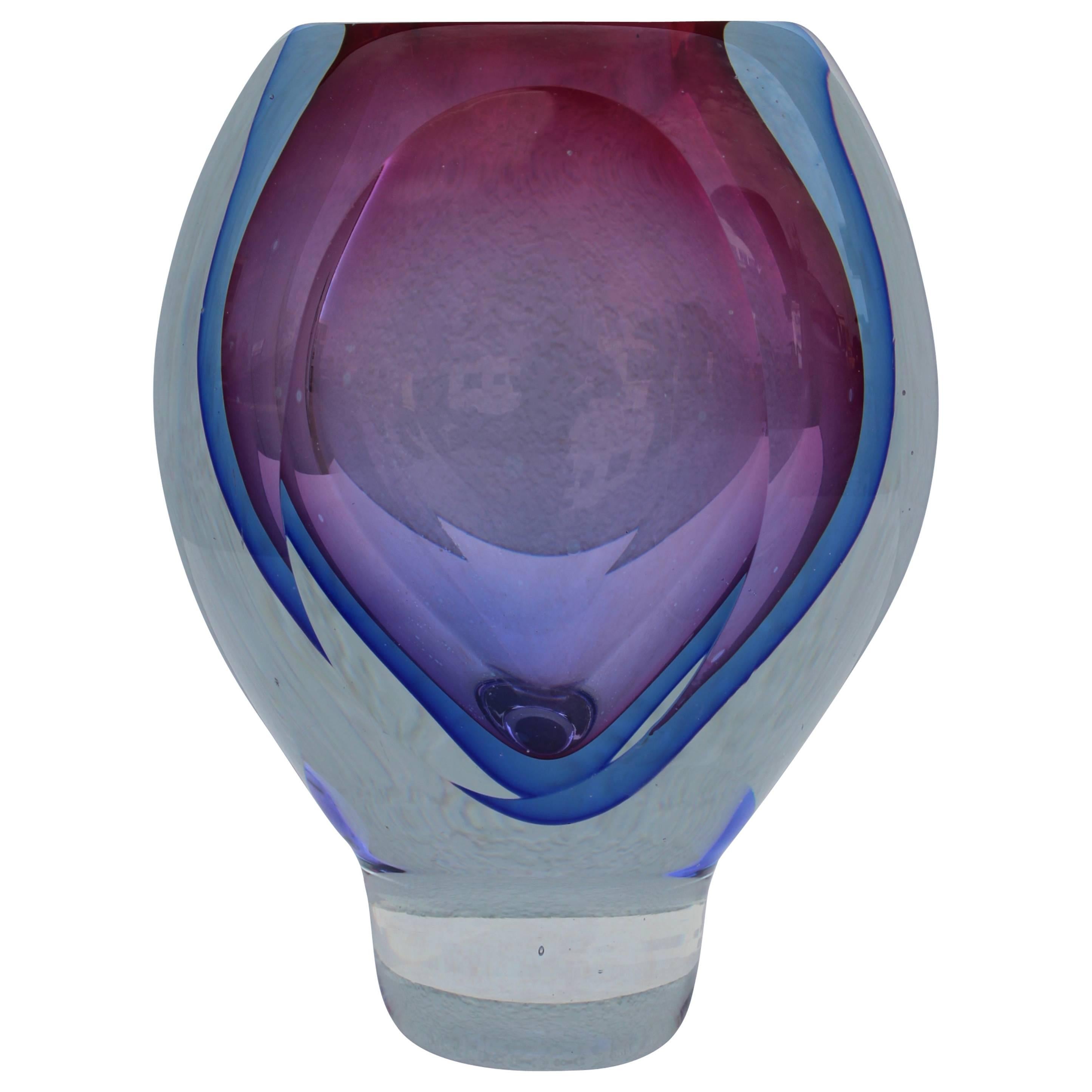 1960s Italian Alexandrite Vase