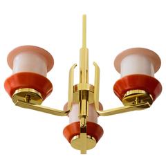Art Deco Chandelier, 1930s 7
