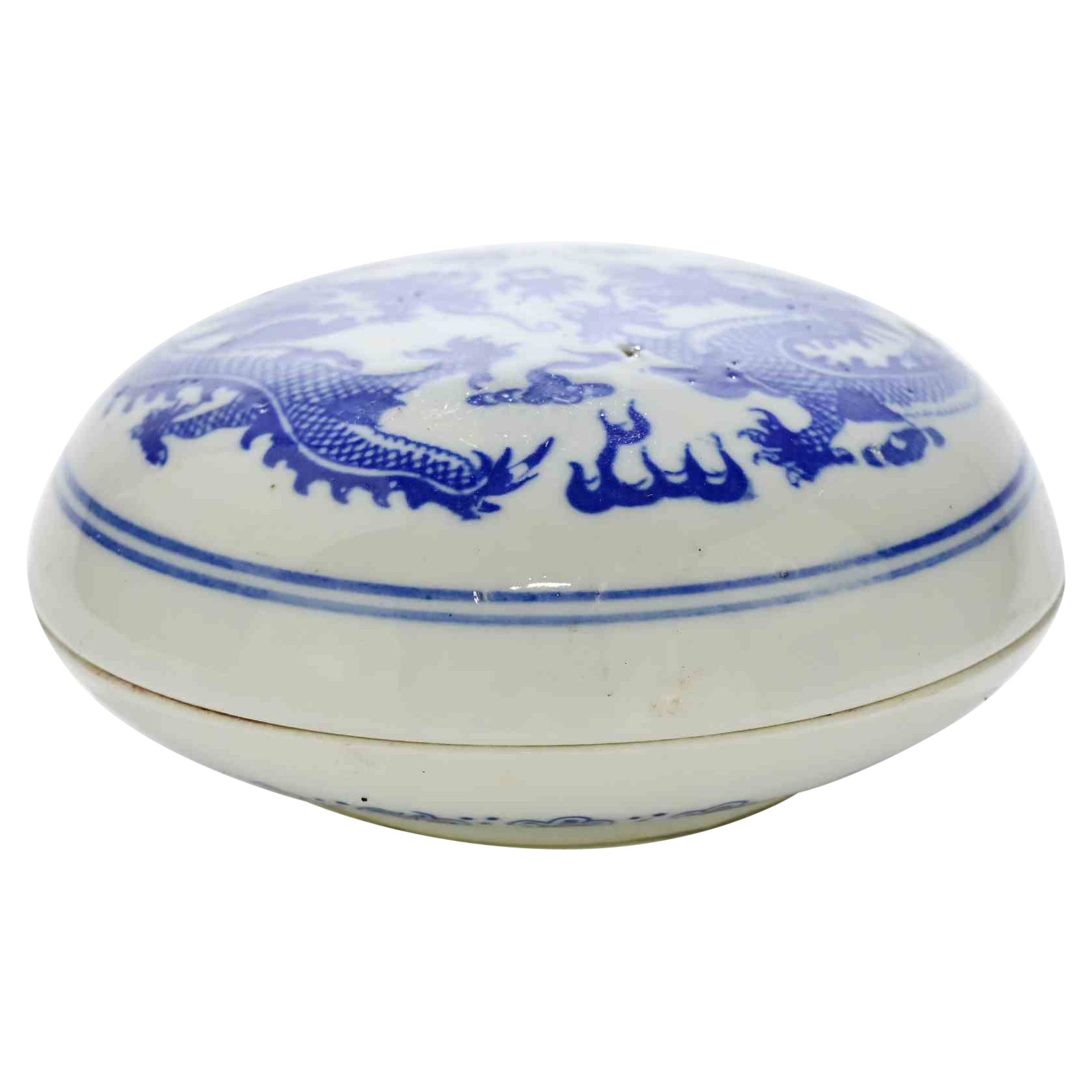 Vintage China Tintenfass, Mitte 20. Jahrhundert
