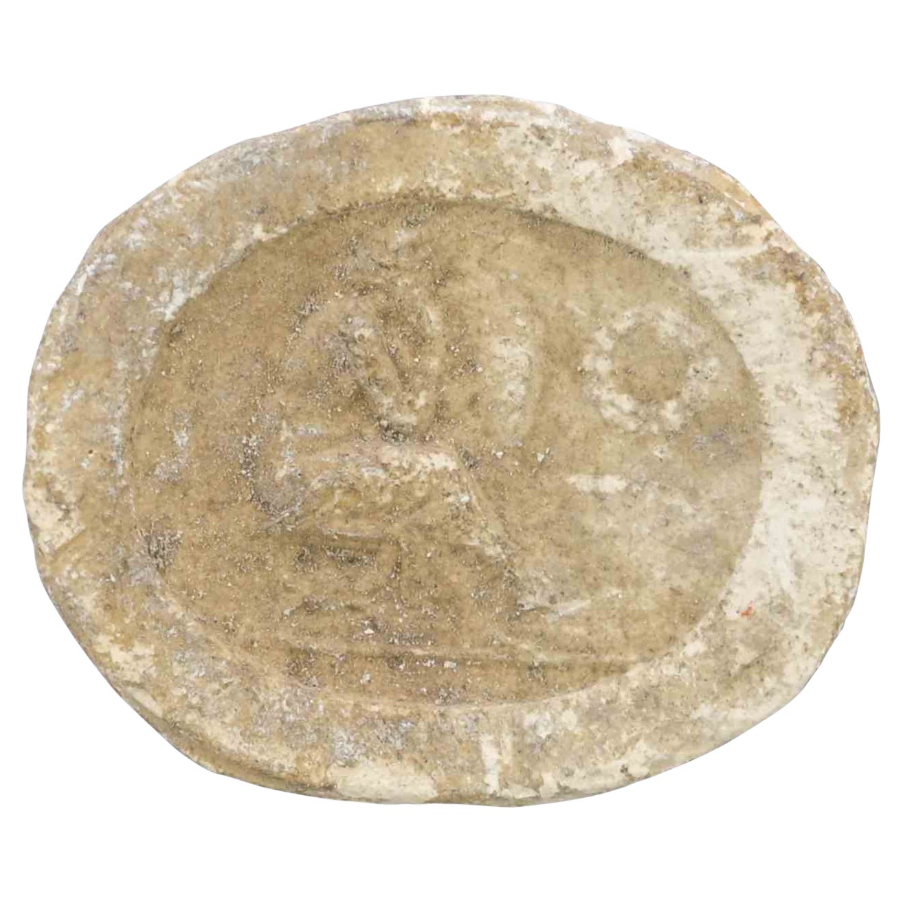 Camafeo calcográfico neoclásico antiguo, siglo XIX