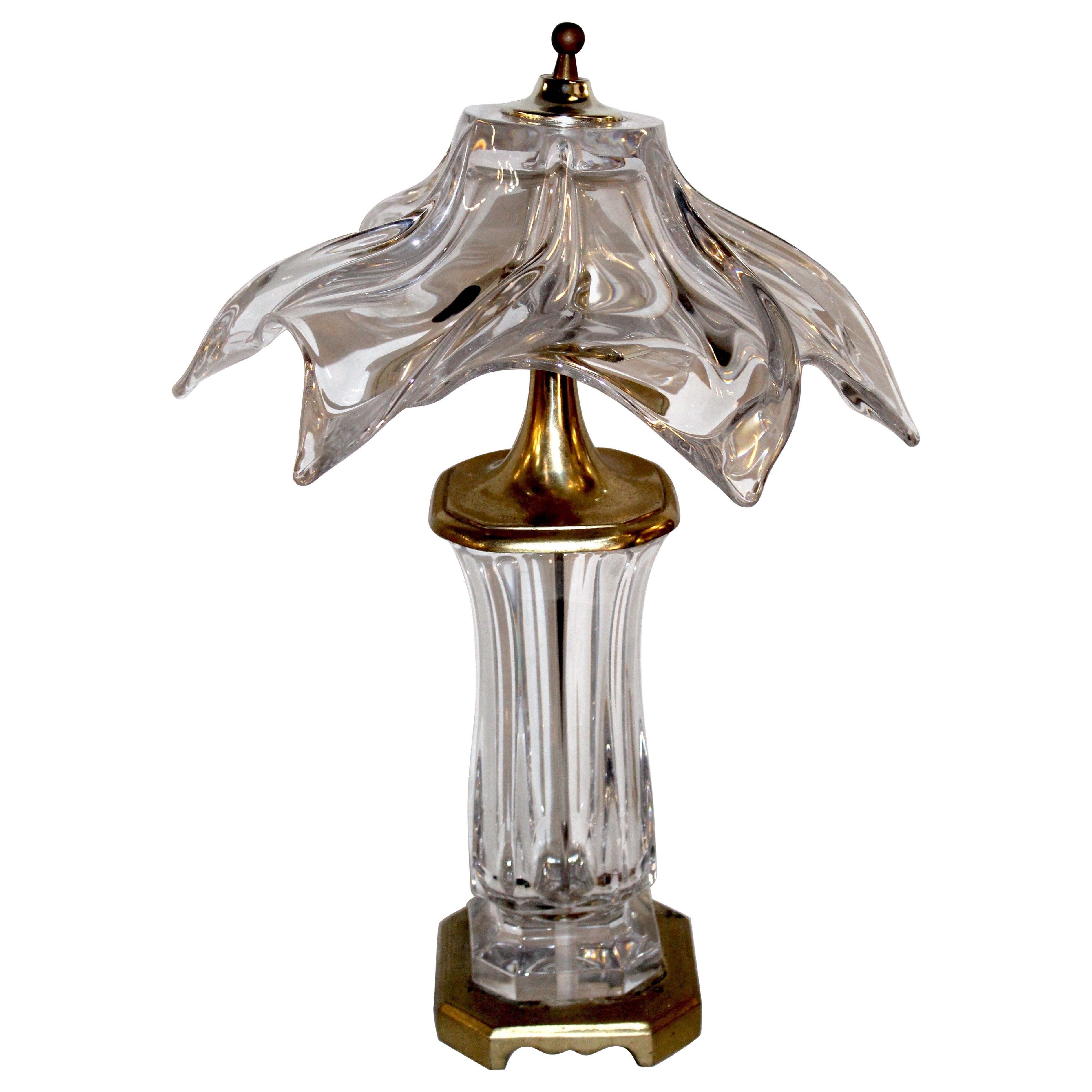 Lampada da tavolo Art Verrier di Cofrac d'epoca in vendita