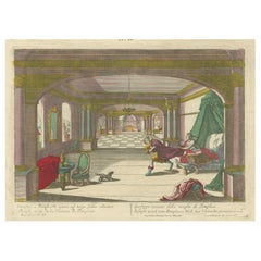 Optical Print of Joseph Tempted by Potiphar’s Wife, 1770 – Dramatic Bible Scene