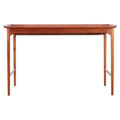 Mid-Century Modern Console in Mahogany by Carl Malmsten