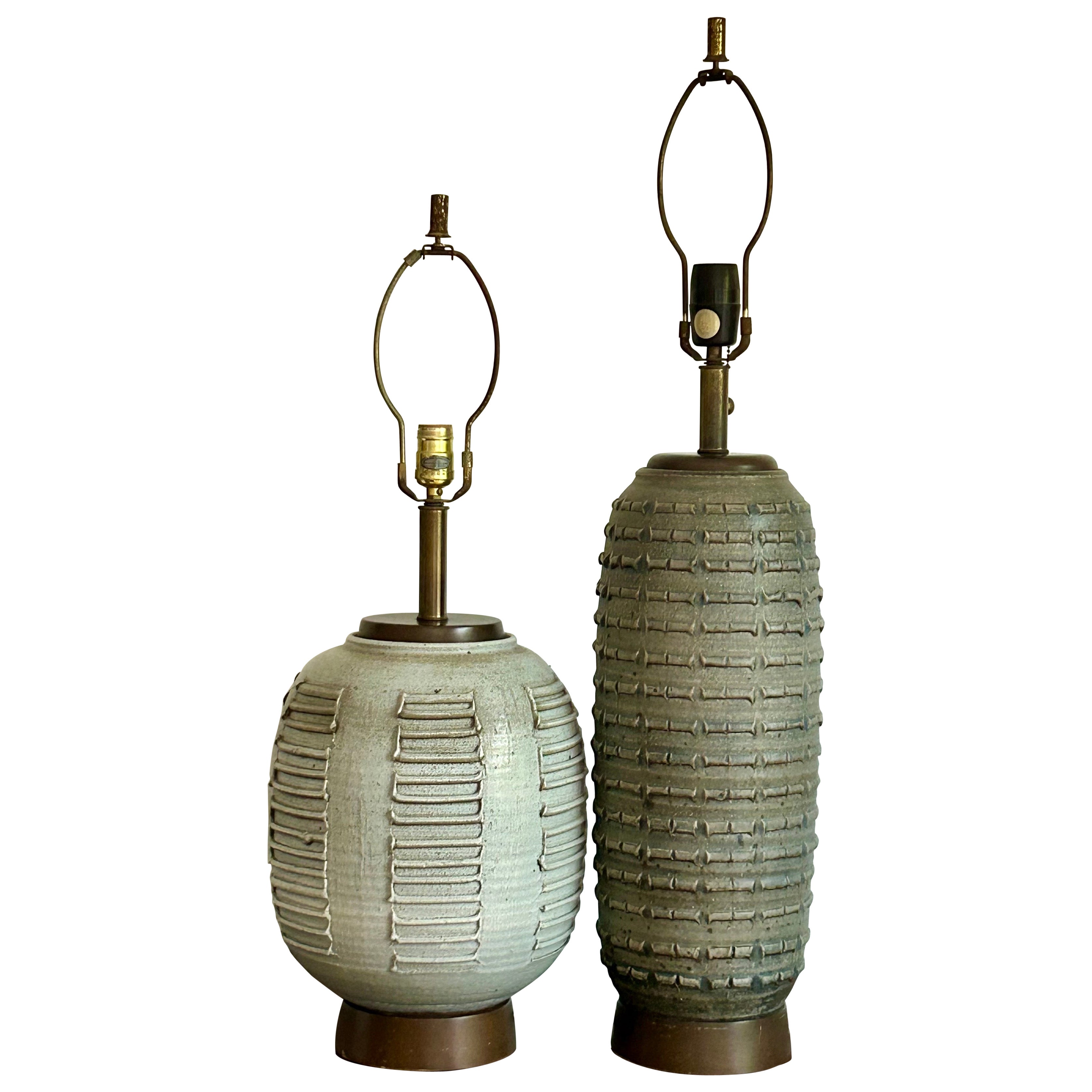 Studio Pottery Lampes Bob Kinzie en vente