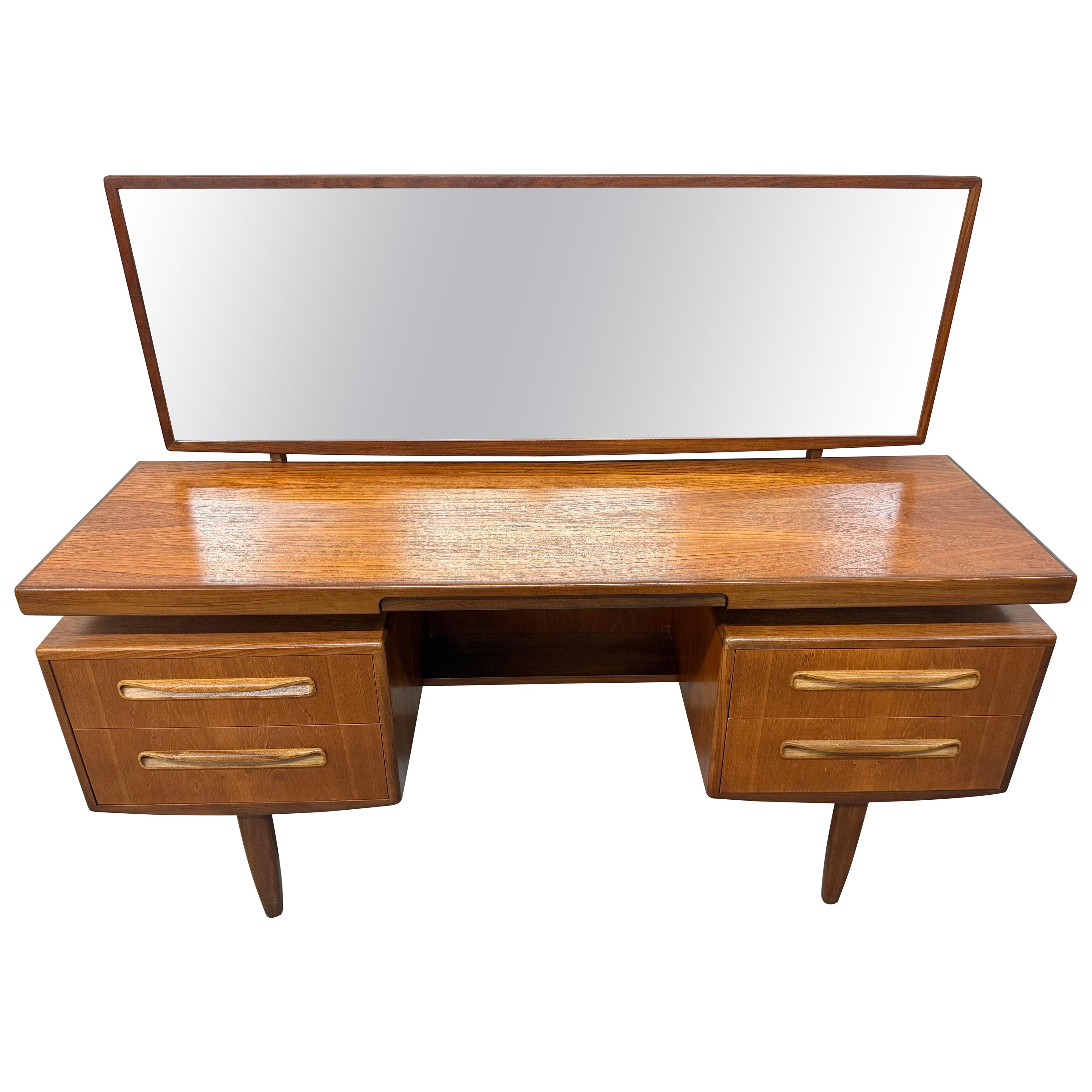 Mid-Century Danish Modern G-Plan Teak Vanity
