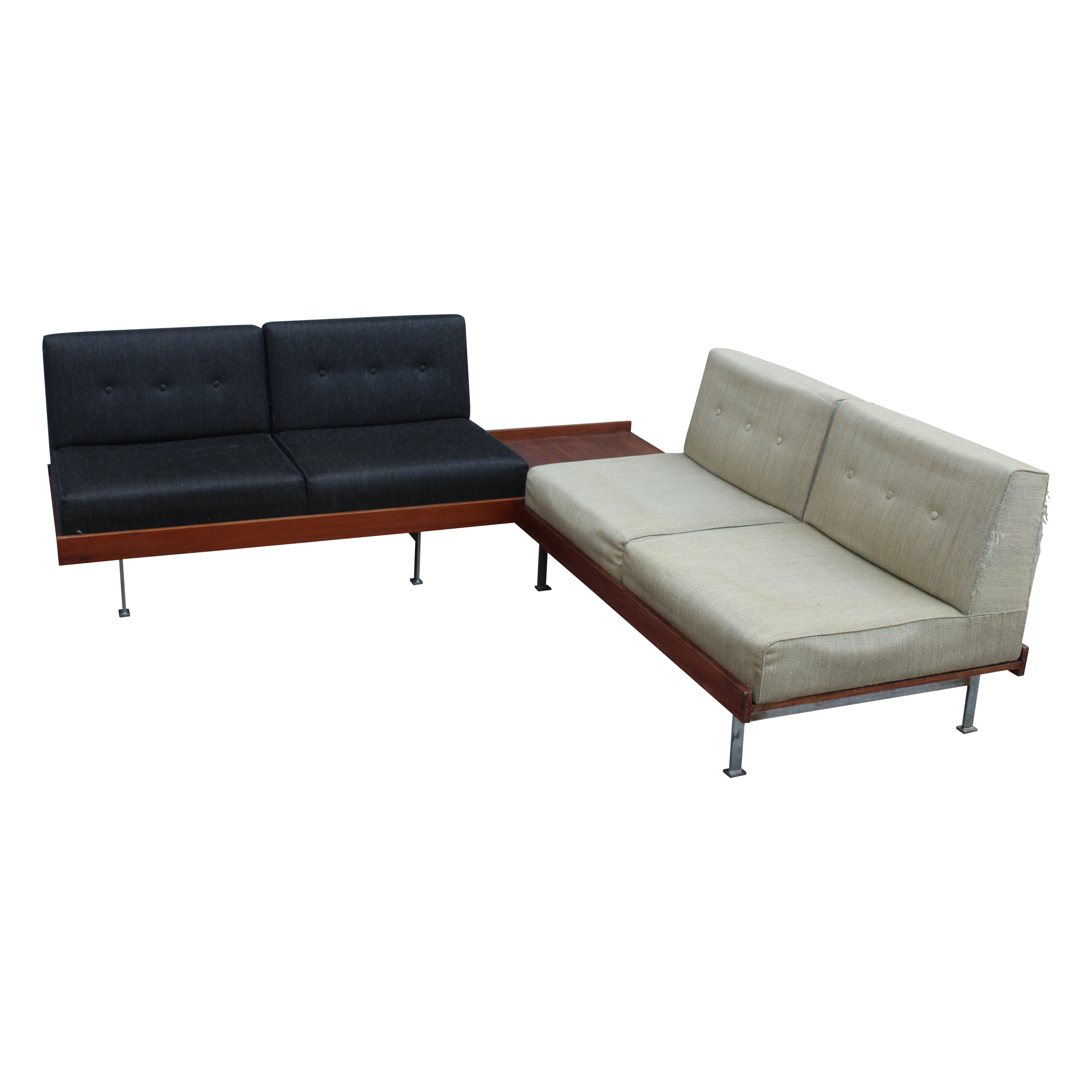 Divano Modulare Saporiti George Nelson Herman Miller style 1950 Italia in vendita