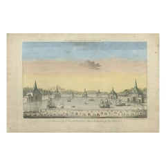 Optical View of the Spanish Royal Retreat, Daumont, Paris circa 1770