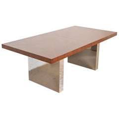 Milo Baughman for Thayer Coggin Mid-Century Modern Dining Table, Refinished