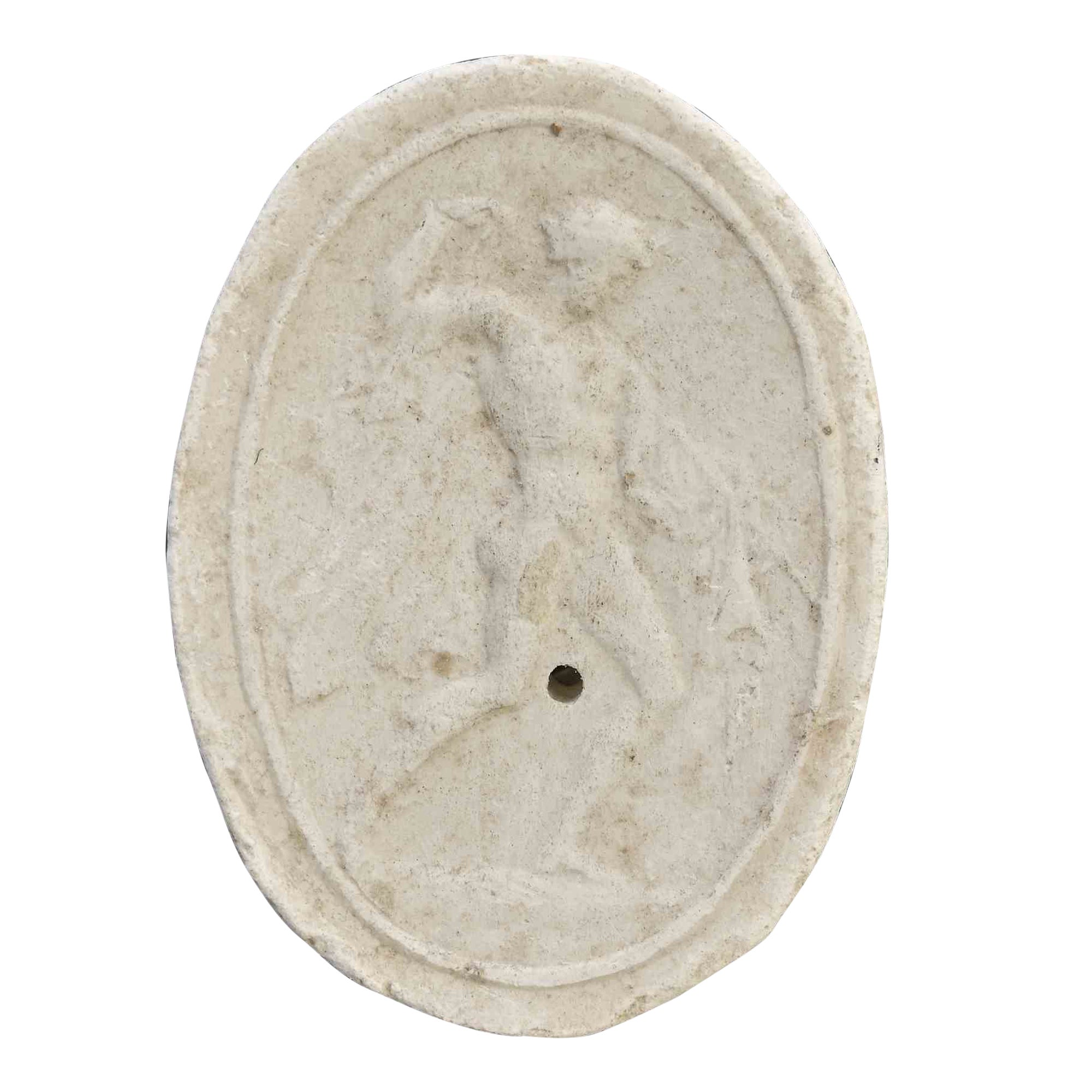 Camafeo calcográfico neoclásico antiguo, siglo XIX