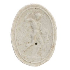 Camafeo calcográfico neoclásico antiguo, siglo XIX