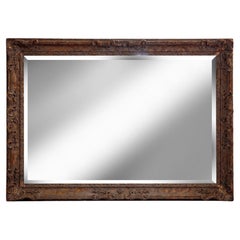 Large Beveled Dusty Gold Beveled Mirror