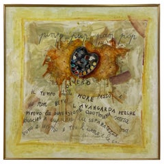 Original italienisches Ölgemälde von Gianni Veneziano