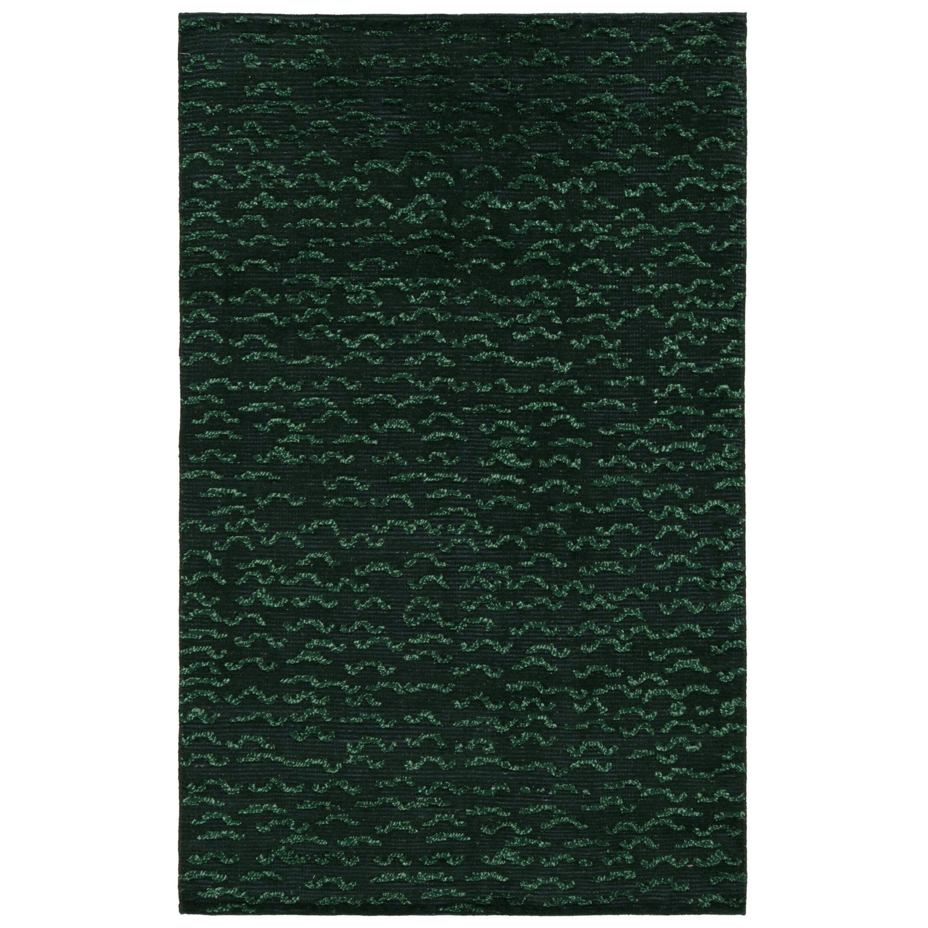 Tappeto contemporaneo Rug & Kilim nei toni del verde