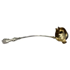 1895 Pompadour by Whiting Gorham Patented American Sterling Silver Punch Ladle
