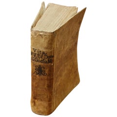 1668 Vellum Covered Text Published in Rome
