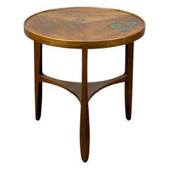 Dunbar Janus Table by Edward Wormley with Natzler Tiles