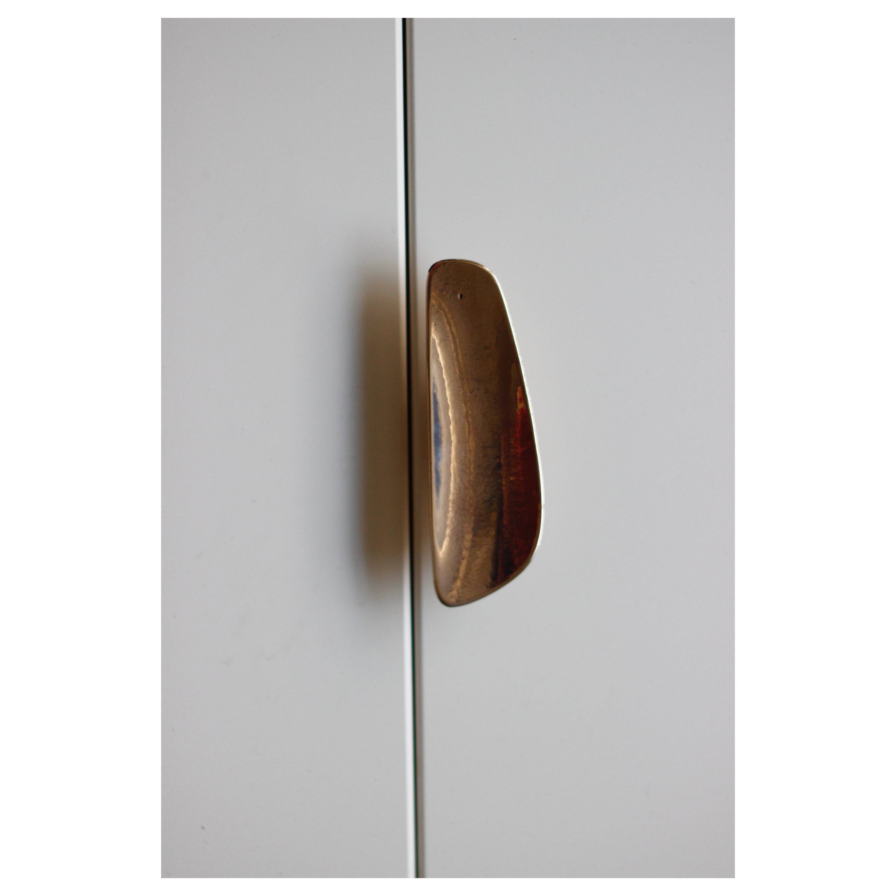 BARBERA Fermat Cabinet Handle SMALL  Solid Bronze