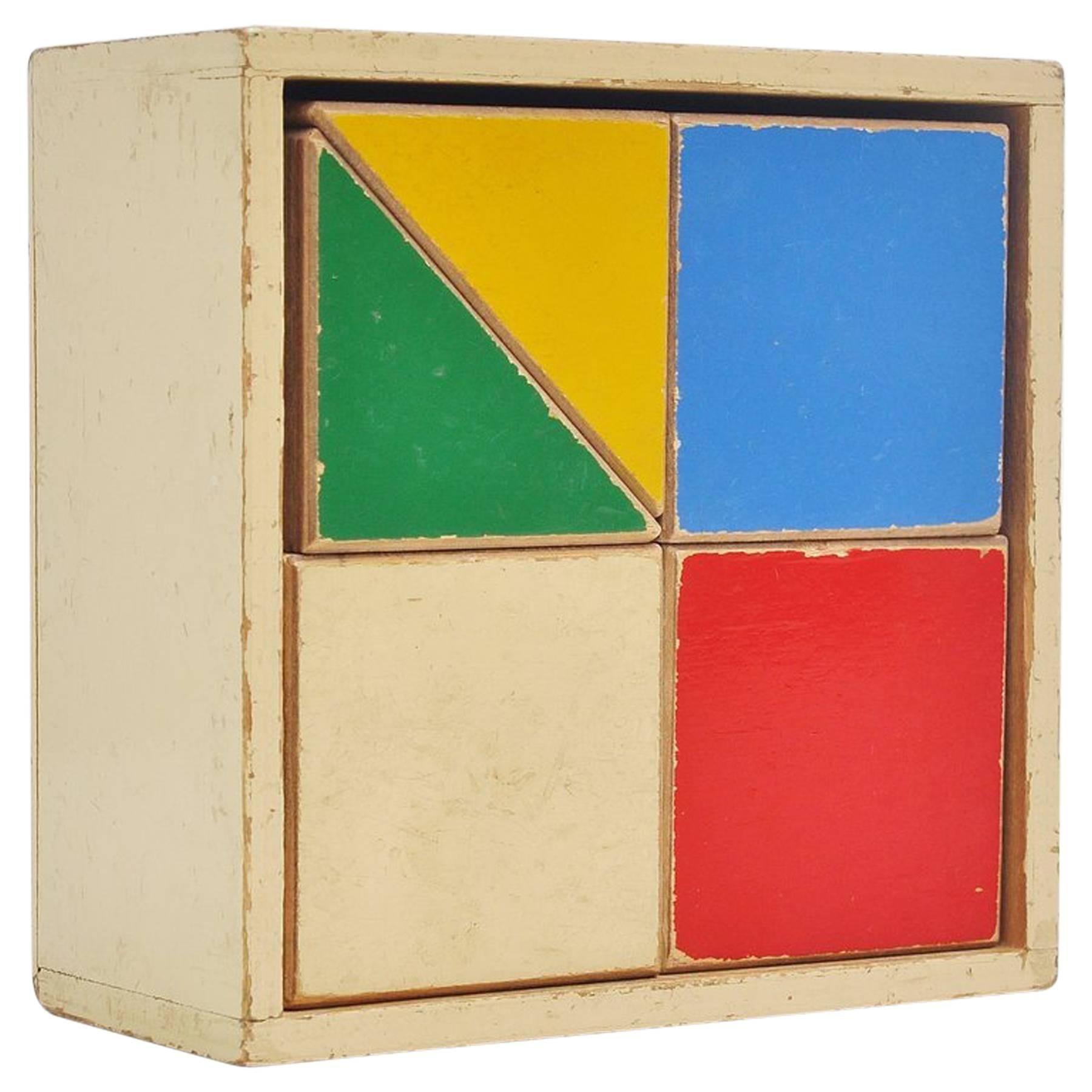 ADO Ko Verzuu Puzzle Box Decorative Kids Toy, 1950