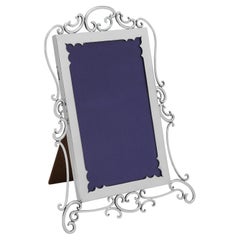 Art nouveau antique sterling silver photograph frame hallmarked London 1903