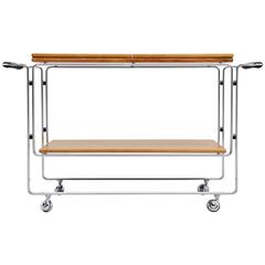 Vintage Horst Brüning Tea Trolley Kill International, Germany, 1968