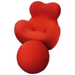 Chaise et pouf « Big Mama » de Gaetano Pesce, B & B Italia 