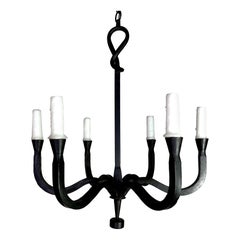 Lampadario Benedict in ferro battuto di Miamar Home