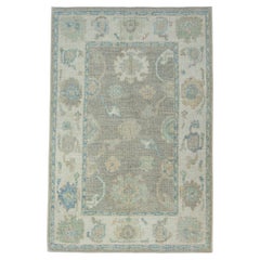 Turkish Oushak Rug 4' x 5'11" #17896