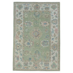 Turkish Oushak Rug 4' x 5'10" #17892