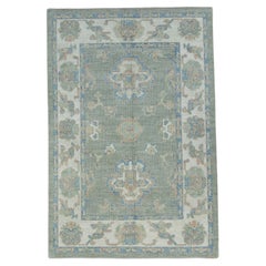 Turkish Oushak Rug 4' x 5'11" #17843