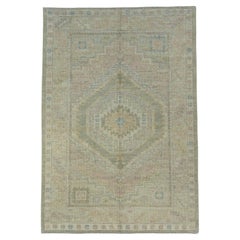 Tappeto Oushak turco 4' x 5'10" #17542